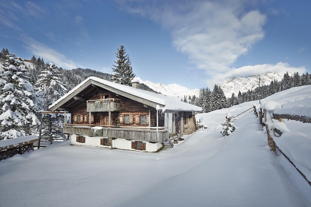 Auhaeuslalm Villa Maria Alm am Steinernen Meer Exteriör bild